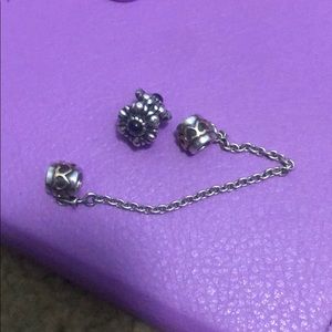 Two Pandora Charms